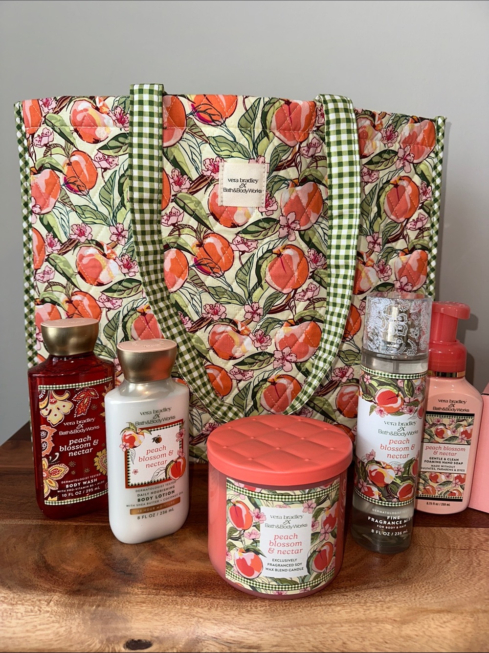 Bath & Body Works X Vera Bradley Set🍑
